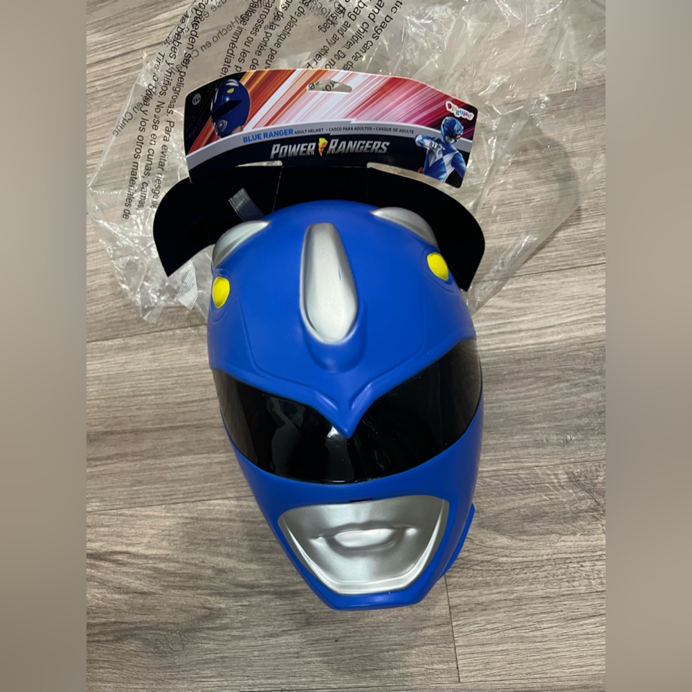 Disguise Blue Ranger full face mask/helmet